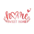 Sticker Mural Acrylique Miroir DIY Home Sweet Home Decoration Salon Design Imperméable - Rouge
