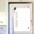 Magnetisches trocken abwischbares kühlschrank whiteboard notizblock planungsboard mit stift. - CT012-A4