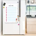 Magnetischer abwischbarer Kühlschrank Planer Weißwandtafel Notiztafel für den Alltag. - CT014-A4