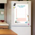 Magnetischer Kühlschrank Whiteboard Planer, täglicher Terminplaner Aufkleber Variante. - CT017-A4