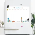 Magnetischer Wochenplaner Whiteboard für Kühlschrank, wiederverwendbare Notiztafel Memos. - CT018-A3