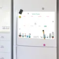 Magnetischer Wochenplaner Whiteboard Aufkleber für Kühlschrank, abwischbarer Terminplaner. - CT019-A3