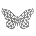 Geometrischer Schmetterling Acryl Spiegel Wandtattoo, moderne DIY Heimdeko reflektierend. - Schmetterling / S / Gold