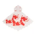 Halloween cape ensanglantée à capuche Costume Fête effrayante Cosplay Vampire vêtement - Cape à capuche - taches de sang