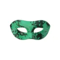 Grüne Camouflage Halbgesicht Maskerade Maske, stylische Party Requisite für Halloween. - Verdickter Flachkopf - Grünes Modell C