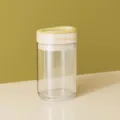 Portable travel wash cup yellow white toothbrush storage box for business trip use - Cream Yellow (Single Cup)