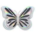 3D hollow butterfly wall sticker, multi-layer pearl paper and holographic glitter design for decor. - HB024: Type A