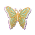 3D 4-layer hollow pearlescent paper butterfly wall sticker with pearls for wedding home decor. - HB037: Style C