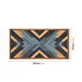 Gros plan sur l art mural en bois geometrique nordique avec une belle texture. - MZ453-taille L / Tilleul de 5 mm d'épaisseur avec auto-adhésif