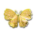 3D gold and pink hollow butterfly wall sticker pearlescent paper wedding party decor SKU - HB040: Style C