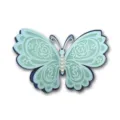 3D hollow carved butterfly wall sticker pearl paper butterfly for wedding party decoration - HB040: Style E
