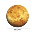 Venus Luminous Wall Sticker 30cm Glow in the Dark Planet Decal for Kids Room Decor - New 30cm Venus
