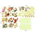 12 dierenriem lichtgevende muurstickers glow in the dark kinderopmaak decoratie - 12 Dierenriemtekens (YGP011) / Fluorescerend Groen