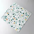 Terrazzo self-adhesive floor tile sticker waterproof anti-slip wall decor variant style. - 4 Slices/Pack / SMS003