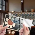 Dettaglio adesivo per piastrelle in stile retro con fiori e uccelli per cucina e bagno. - KIT137