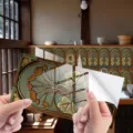 Dettaglio adesivo per piastrelle vintage, decorazione murale impermeabile per cucina e bagno. - KIT138
