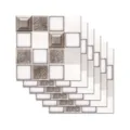 3D Mosaik Fliesenaufkleber PVC Wandaufkleber selbstklebend DIY Heimdekoration Detailansicht - MSC033