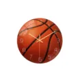 Modern basketball wall clock acrylic silent movement home bedroom living room decor - Basketball Color