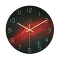 Reloj de pared cielo estrellado universo, movimiento silencioso acrílico, diseño galaxia SKU. - Estilo Cielo Estrellado CC025