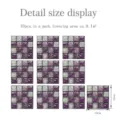 Vista detallada pegatinas de azulejos mosaico 3d, pack 10 pcs, decoracion mural 10x10cm. - Película Brillante-15x15cm-10pzas