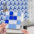 Sticker carrelage mosaique 3D autocollant amovible impermeable PVC adhesif mural cuisine - MSC087