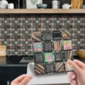 Adhesif Carrelage Mosaique 3D Autocollant Mural DIY Cuisine Decoration Feuille - MSC084