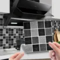 Autocollant de carrelage mosaïque 3D autocollant mural pour cuisine et salle de bain. - MSC078
