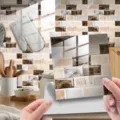Adesivo per piastrelle in mosaico PVC autoadesivo con pellicola di cristallo per cucina casa. - Pellicola di Cristallo DJ069