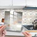 Adesivo per piastrelle mosaico PVC con pellicola cristallo, carta da parati impermeabile. - Pellicola di Cristallo DJ090