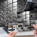 Adesivo per piastrelle a mosaico in pellicola luminosa, adesivo murale in PVC impermeabile. - Pellicola di Cristallo DJ093