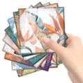 Retro pattern square tile sticker, 10 pieces set, laminated self-adhesive home wall decor. - 10x10cm - 10 Pieces / TS310