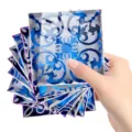 Vintage square tile stickers set of 10 pieces for home decor and wall decoration details. - 10x10cm - 10 Pieces / TS311