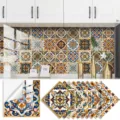 Marokko stijl tegelstickers waterdicht zelfklevend keuken wanddecoratie peel and stick - TS363