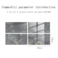 Autocollants de carrelage effet marbre adhésifs lot de quatre pieces pour decoration. - Style YB015