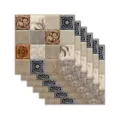 3D Mosaik Fliesen Aufkleber wasserdichte selbstklebende Wandaufkleber für Raumdekor. - MSC028