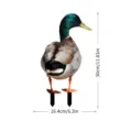 Piquet de Jardin Canard Colvert Décoration Extérieure Enseigne Acrylique 30cm Hauteur - YKLU095B