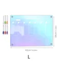 Acrylic weekly planner dry erase board with markers magnetic calendar for fridge organization - KT Board Packaging / Large A3 (With 6 Whiteboard Pens)