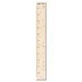 Toise de croissance en bois pour enfants avec motifs d'étoiles décoration chambre bébé. - MZ681 Style A / Couleur bois naturel