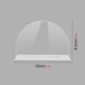 Soporte de Exhibición de Acrílico Transparente para Mesa de Boda y Tarjeta de Sitio - BT304 (2mm) / Transparente