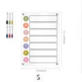 Transparente Acryl Wochenplaner Kalender Tafel mit Stiften 21x29.7cm für Büro und Küche. - TYU398 S Größe Magnetischer Stil (A4)