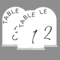 Arched acrylic wedding table number sign with base, clear printed design for party decor. - BTU328: 2mm White
