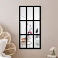 Decorative acrylic window mirror wall sticker for living room bedroom home decor item - MZ426-Style C