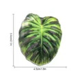 Μαγνήτης ψυγείου ακρυλικό φύλλο monstera, αυτοκόλλητο τροπικό φυτό για διακόσμηση. - TYCT001A