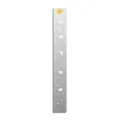 Acrylic mirror children height growth chart wall sticker, cute cartoon ruler for kids room decor. - JMU014 + Tape Measure