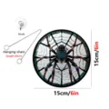 Acrylic Stained Glass Spider Window Suncatcher Hanging Ornament With Chain 15cm New - TYU717 - 15cm