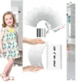 Acrylic mirror height growth chart wall sticker for kids room home decor milestone ruler. - JMU017 & TMQT013 and Acrylic Ruler