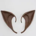 Bruine elfen oren cosplay feeën kostuum accessoires voor Halloween feest verkleed variant - Oor / 10cm / Donker Koffie