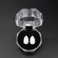 Halloween vampiertanden cosplay tanden rekwisieten in een heldere doos voor feest. - Vampiertanden In Doosje / 1.3cm / Wit