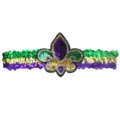 Mardi Gras Pailletten Haarreif Lila Gold Grün Karneval Party Kostüm Haarband Accessoires - Pfeil Typ B