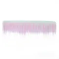 Roze en witte imitatiebont rand voor DIY dierenmaskers, pluche knutselmateriaal decoratie - Cyaan & roze verenstrip / 1 Stuk